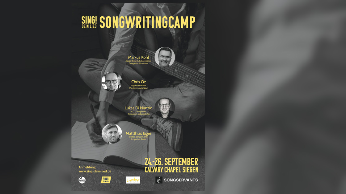 “SING! DEIN LIED”: Songwriting-Camp im September